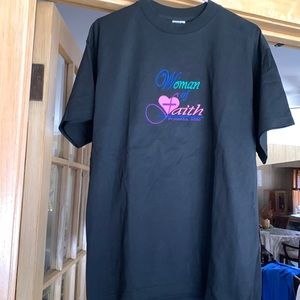 Woman of faith t-shirt